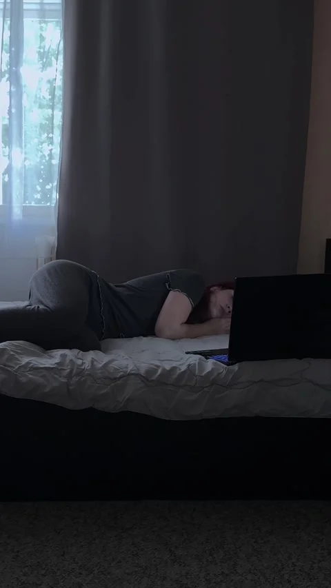 Remote Work Burnout and Hikikomori Concept 動画素材 340341015