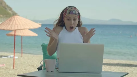 Remote work concept. Stock Footage 144414318