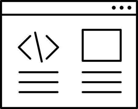 Remote work. Freelancing icons set. Laptop, home office, tasks, deadlines Stock Illustration