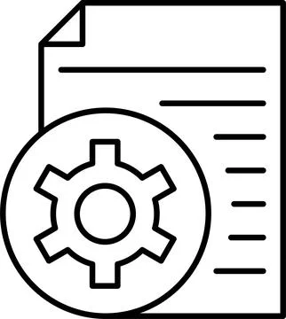 Remote work. Freelancing icons set. Laptop, home office, tasks, deadlines Stock Illustration