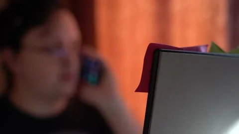 Remote work at home. Stock Footage 144484756