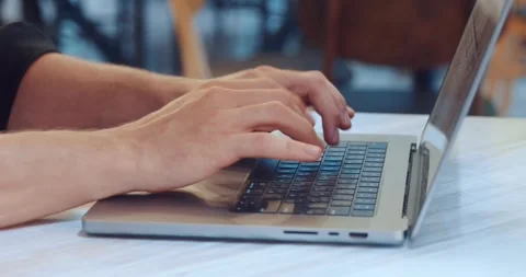 Remote work productivity. Portrait hands multitask man strategies and techniques Stock-Footage 271072184