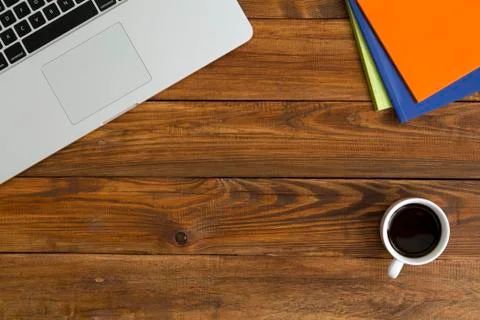 Remote working environment Stock Photos