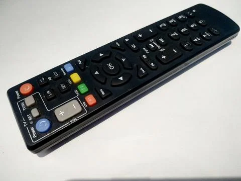 Remote,Digital Entertainment Control Device Stock Photos
