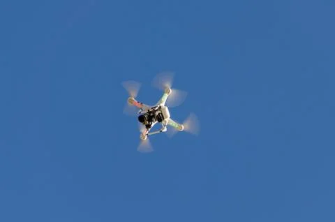 Remotely controlled drone Foto stock