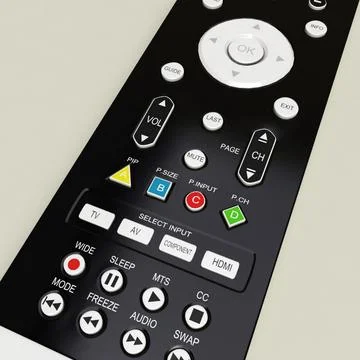 3D Model: Remotes Collection V3 ~ Buy Now #91536641 | Pond5