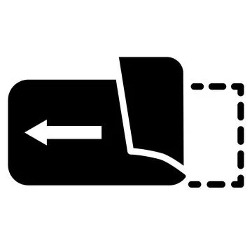 Removable Label icon. Peelable Adhesive Tag symbol. Peel off duct tape Stock Illustration