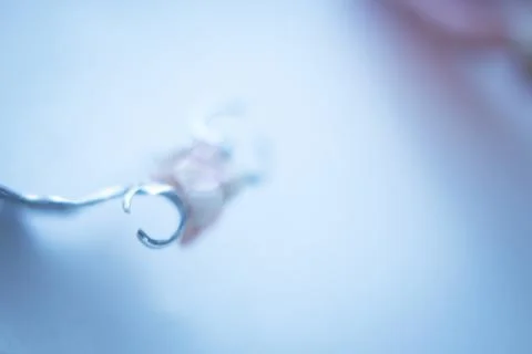 Removable partial dentures Stock Photos