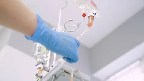 Removal of plasma from the blood without removing the blood elements Stock Footage 82615841