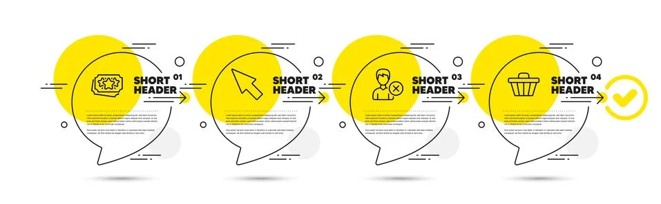 Remove account, Loyalty points and Mouse cursor icons set. Shop cart sign 스톡 일러스트
