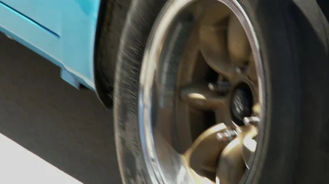 Remove auto wheel Stock Footage 49619190