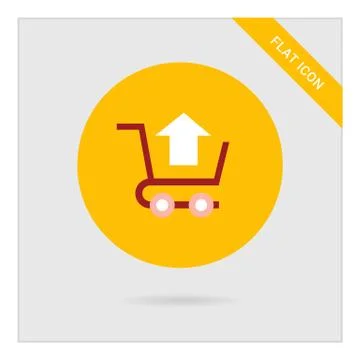 Remove from cart icon Stock Illustration