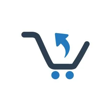 Remove from Cart Icon Stock Illustration