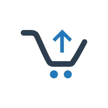 Remove from Cart Icon Stock Illustration