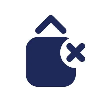Remove jump animation effect black pixel perfect solid ui icon 스톡 일러스트