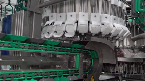 Remove offal machine Stock Footage 203865809