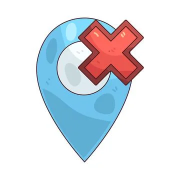 Remove Pin illustration Stock Illustration