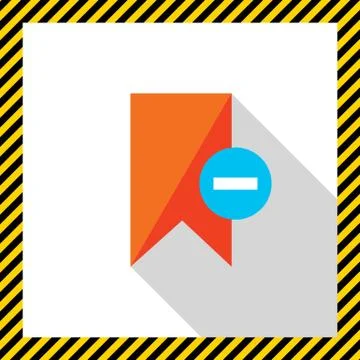 Remove from tags icon Stock Illustration