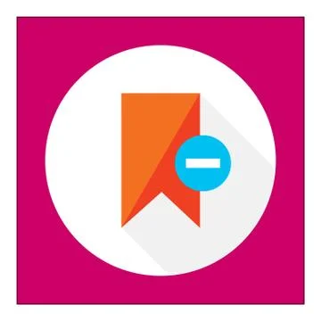 Remove from tags icon 스톡 일러스트