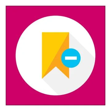 Remove from tags Stock Illustration