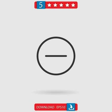 Remove vector icon Stock Illustration