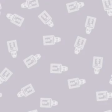 Remover for eyelashes line seamless pattern Stock Illustration
