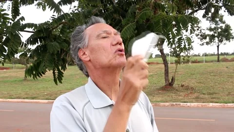 Removing Face Mask Stock Footage 154321145