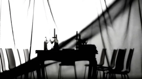 Removing the set Stock Footage 62551542