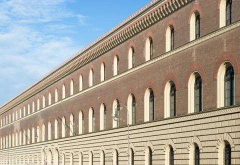 Renaissance architecture in munich Stock Photos