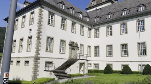 Renaissance / Baroque Abbey 库存影片 314910577