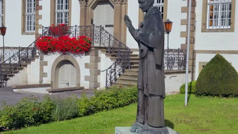 Renaissance / Baroque Abbey Stockbeeldmateriaal 314910894