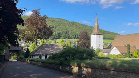 Renaissance / Baroque Abbey Stock Footage 314911594