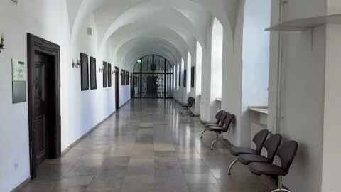 Renaissance / Baroque Abbey Stock Footage 314911719