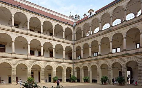 Renaissance castle Stock Photos