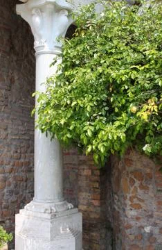 Renaissance corner Stock Photos