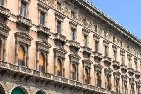Renaissance palace Stock Photos