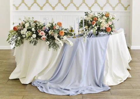 Renaissance style Wedding table design Foto stock