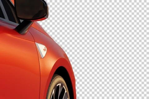 Renault Clio 2024 Front Right Wheel Logo Close-Up 3D Render.. Stock Illustration