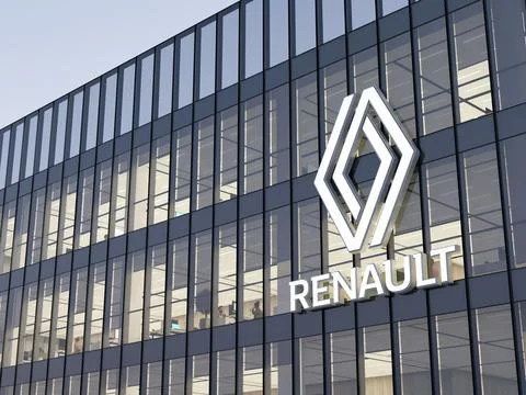 Renault Ilustração Stock