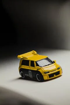 Renault on a track Stock Photos