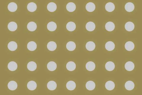 Render 3D Circles on a background Stock Illustration