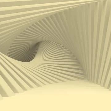 Render of 3D Geometric Abstract Background Stock-Illustration