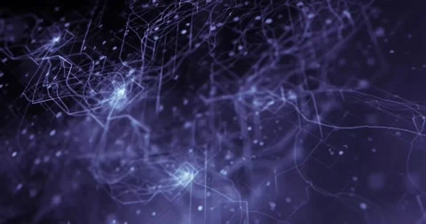 Render of abstract background with growing veins and nerve cells. Stock Footage 263956985