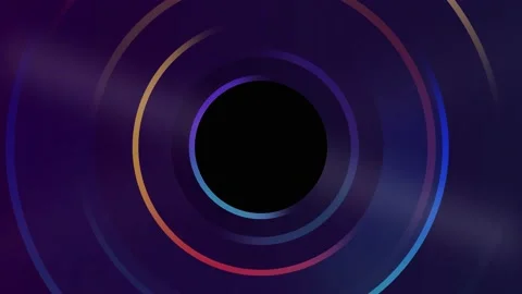 Render of an abstract vinyl record or a compact disc. Endless circle loop in Stock Footage 164606711