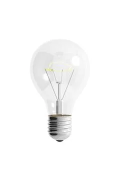 Render of a bulb Stock Illustration