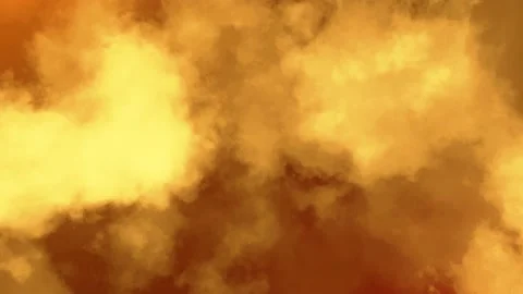 Render of a fire wall, yellow-orange fire clouds Fire background, concept design Stock Footage 169223959