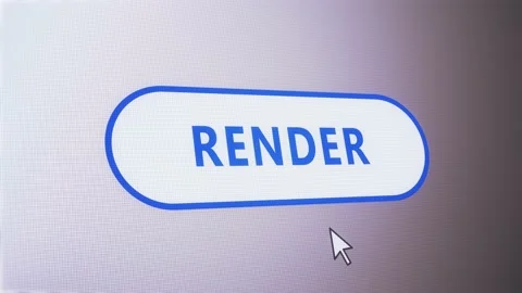 Render icon button text click mouse label tag animation 動画素材 146685255