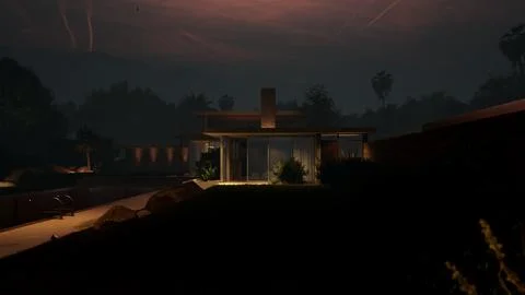 Render noche Stock Photos