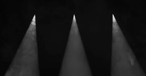 Render of spot light highlight on stage for focus light beam Stock Footage 264342178