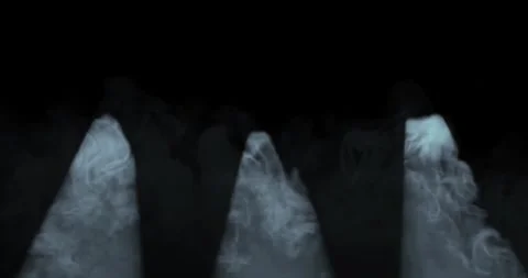 Render of spot light highlight on stage for focus light beam Stock Footage 264342739